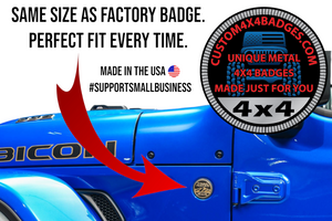 Club Badge - Jeepers of Daytona (Multiple Colors Available)