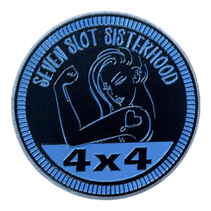 Club Badge - Seven Slot Sisterhood (Multiple Colors Available)