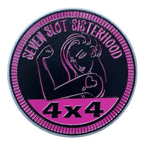 Club Badge - Seven Slot Sisterhood (Multiple Colors Available)