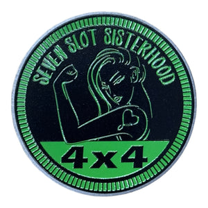 Club Badge - Seven Slot Sisterhood (Multiple Colors Available)