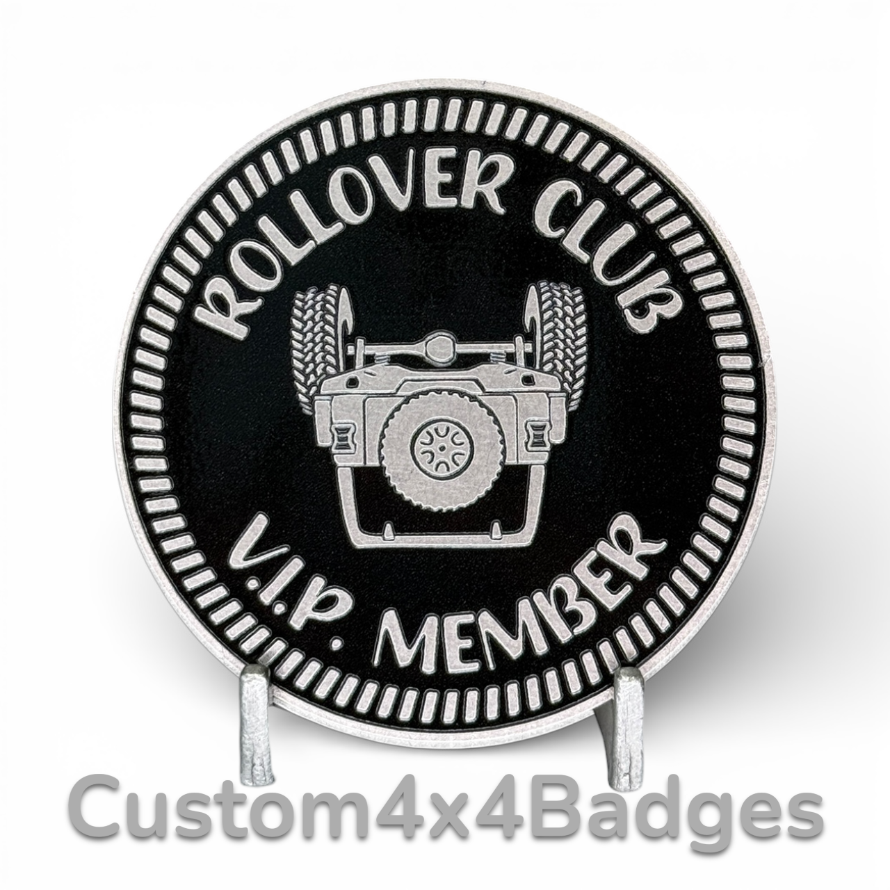 Custom4x4Badge - Rollover Club – SEVEN SLOT UNITED BRANDS