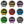 Club Badge - Riverbend Jeeps Logo (Multiple Colors Available)