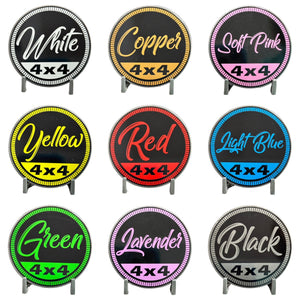 Club Badges - Outlaw Jeeps (Multiple Colors Available)