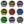 Club Badge - Low Country Jeep Ryderz (Multiple Colors Available)