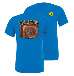 Baltimore 4 Wheelers Apparel - 4 Wheel Drive (T-Shirt, Tank Top or Hoodie)
