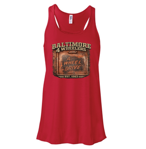 Baltimore 4 Wheelers Apparel - 4 Wheel Drive (T-Shirt, Tank Top or Hoodie)