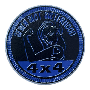 Club Badge - Seven Slot Sisterhood (Multiple Colors Available)