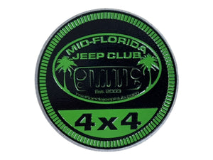 Club Badge - Mid-Florida Club 4x4 Badge (Multiple Colors Available)