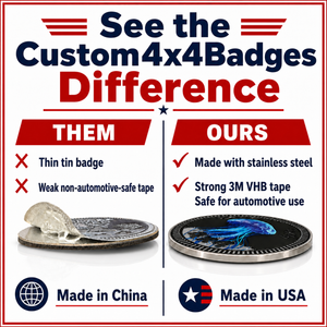 Club Badges - Kentucky Jeep Owners Association (Multiple Colors Available)