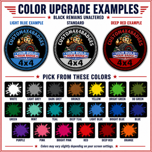 Club Badges - Kentucky Jeep Owners Association (Multiple Colors Available)
