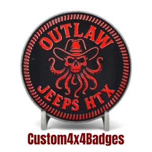 Club Badge - Outlaw Jeeps HTX