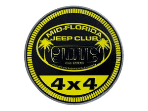 Club Badge - Mid-Florida Club 4x4 Badge (Multiple Colors Available)