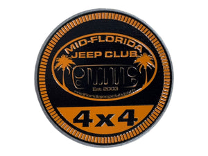 Club Badge - Mid-Florida Club 4x4 Badge (Multiple Colors Available)