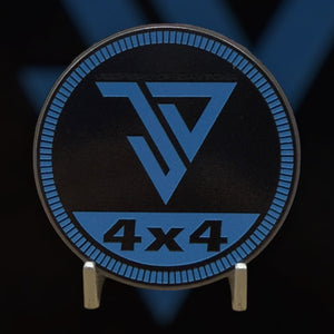 Club Badge - Jeepers of Daytona 4x4 (Multiple Colors Available)