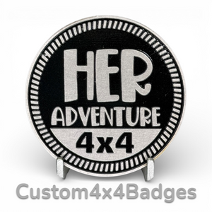 Custom4x4Badge - Her Adventure