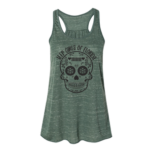 JGOF Sugar Skull - Shirt, Tank Top, Long Sleeve or Hoodie - Available in Multiple Colors