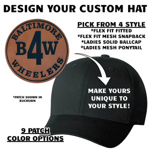 Baltimore 4 Wheelers Apparel - Logo Hat (4 Hat Styles & 9 Hat Colors To Pick From)