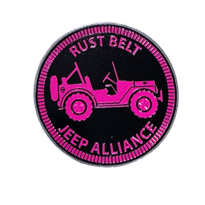 Club Badge - Rust Belt Jeep Alliance (Multiple Colors Available)