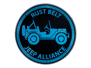 Club Badge - Rust Belt Jeep Alliance (Multiple Colors Available)