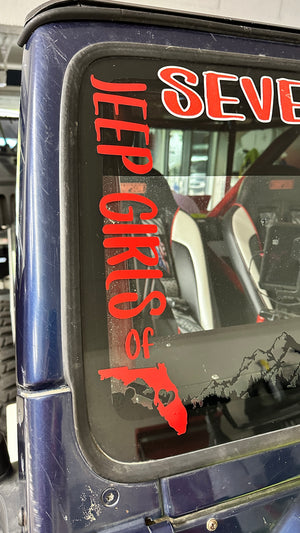 Jeep Girls Of Florida - State Side Banner