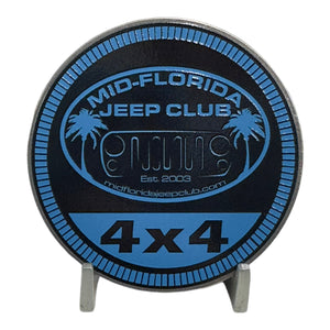 Club Badge - Mid-Florida Club 4x4 Badge (Multiple Colors Available)