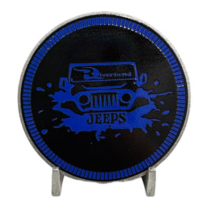 Club Badge - Riverbend Jeeps Logo (Multiple Colors Available)