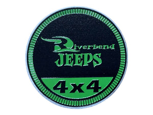 Club Badge - Riverbend Jeeps 4x4 (Multiple Colors Available)