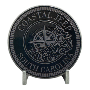 Club Badge - Coastal Jeep South Carolina (Multiple Colors Available)