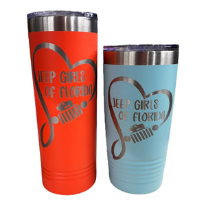 JGOF Heart Logo Drinkware