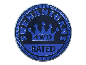 Club Badge - Shenanigans (Multiple Colors Available)