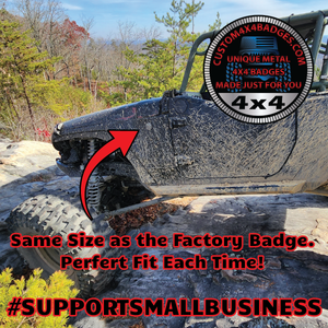 Badass Rated w/Rosie 4x4 Badge