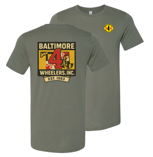 Baltimore 4 Wheelers Apparel - Est. 1983 (T-Shirt, Tank Top or Hoodie)
