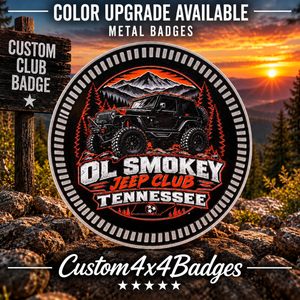 Club Badges - Ol Smokey Jeep Club Tennessee
