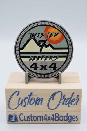 Twisted 7 Jeepers - CLUB BADGE