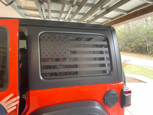 Jeep Hard Top Window Flags