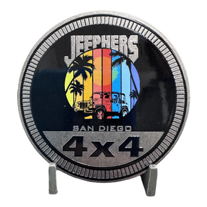 Club Badge - San Diego JeepHERs (2 or 4 door, with or without 4x4)