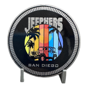 Club Badge - San Diego JeepHERs (2 or 4 door, with or without 4x4)