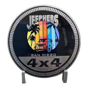 Club Badge - San Diego JeepHERs (2 or 4 door, with or without 4x4)