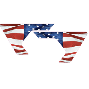 JL / JLU / JT Vent Decals - American Flag